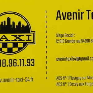 Avenir Taxi 54 Bayon, Taxi, Vsl