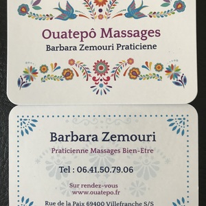 Ouatepô Massages Villefranche-sur-Saône, Massage relaxation